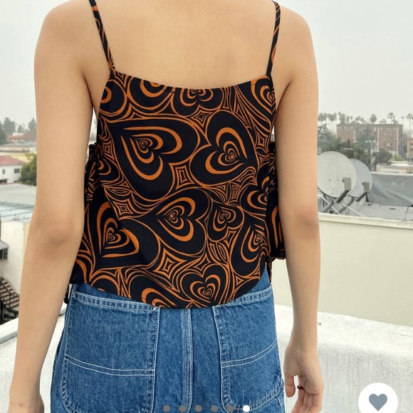 Lisa says Gah Buffy tank wild hearts in brown - Picture 6 of 9